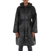 Moncler Black Genius Ciklon Hooded Rain Coat, Brand Size 2 Medium