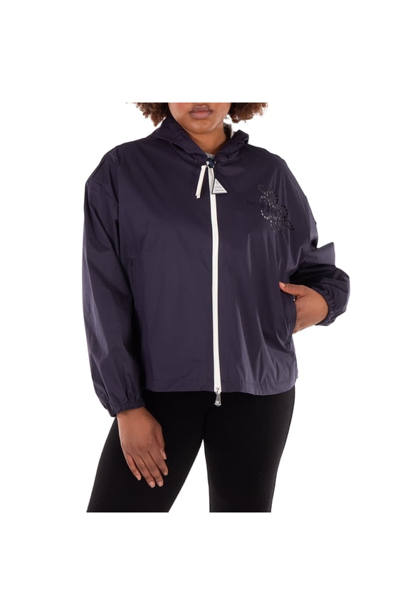 Drawstring Hood Long Sleeve Jacket, Brand Size 2 (Medium)