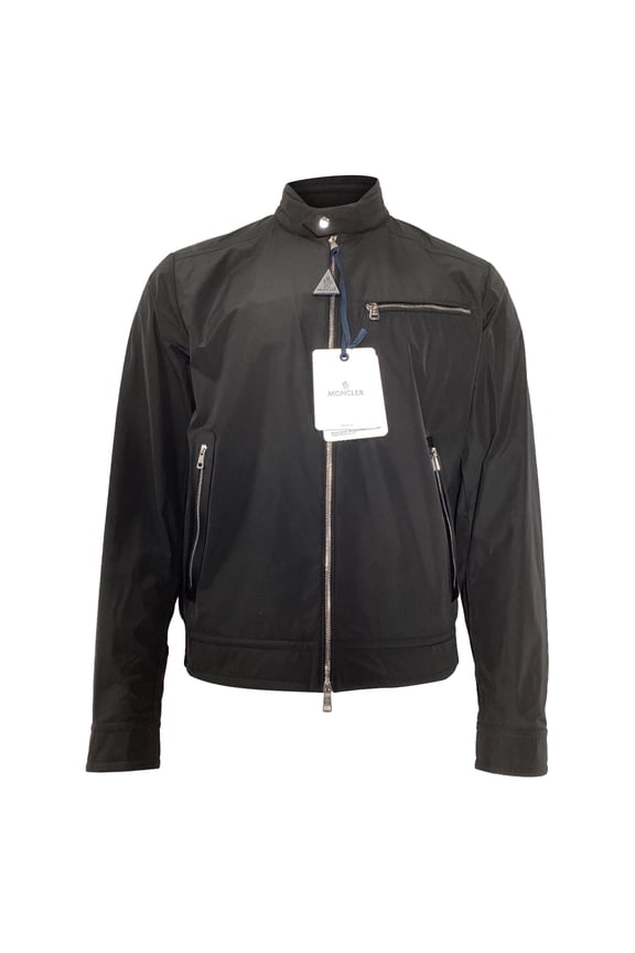 Pre-Owned Moncler Drome Jacket in Black Polyester