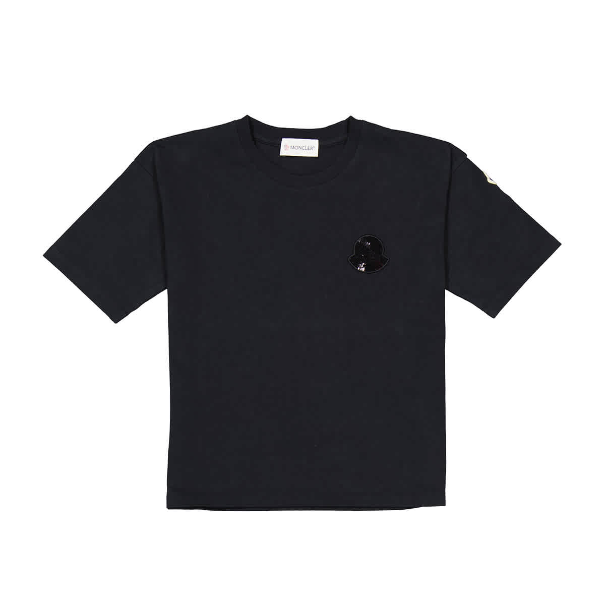 moncler logo size