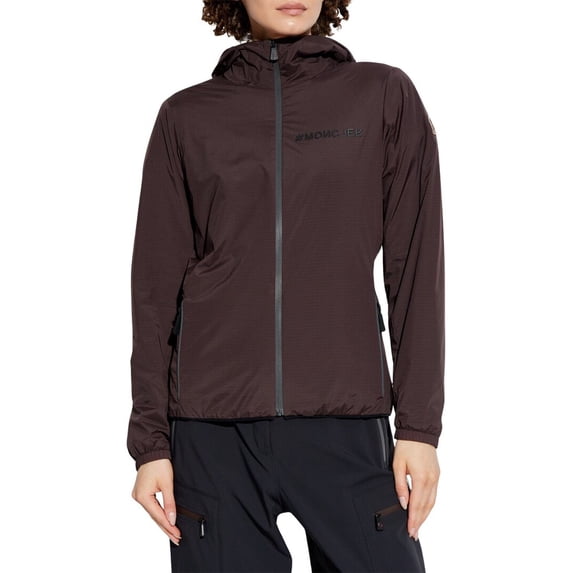 Moncler Grenoble Woman Women's Jacket With Hood Brown Sizes 000-7