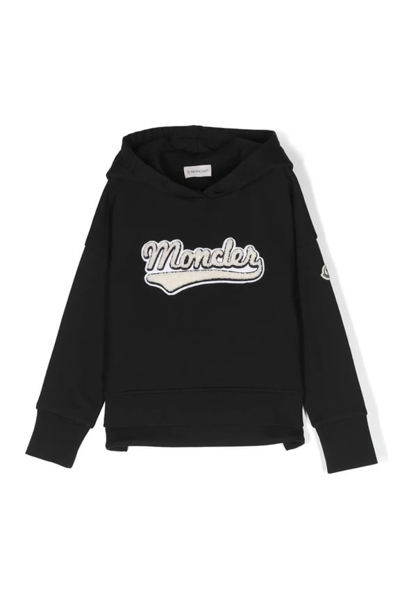Kids Applique-Logo Hoodie, Size 10Y