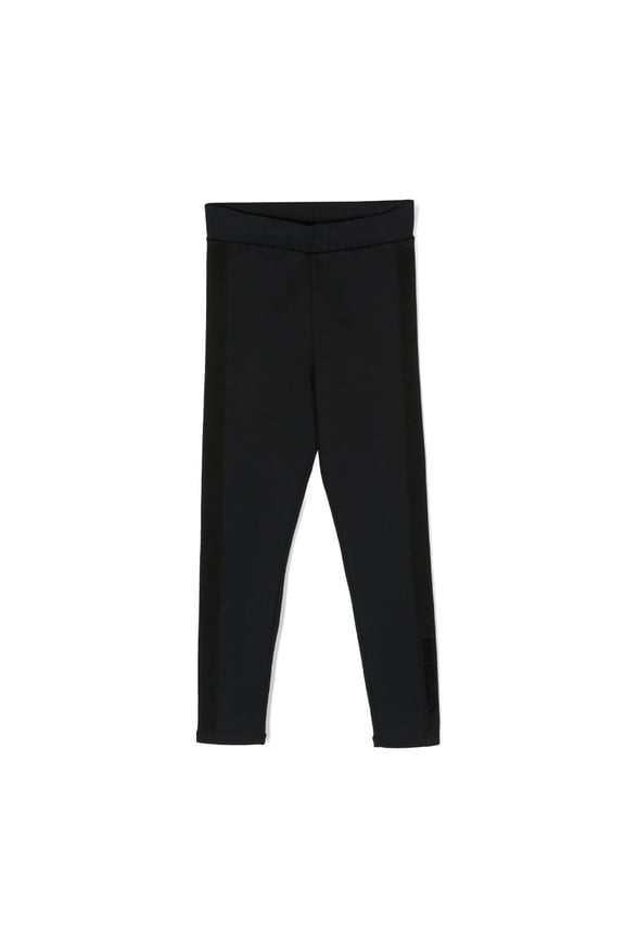 Kids Elasticated Logo Patch Leggings, Size 6Y