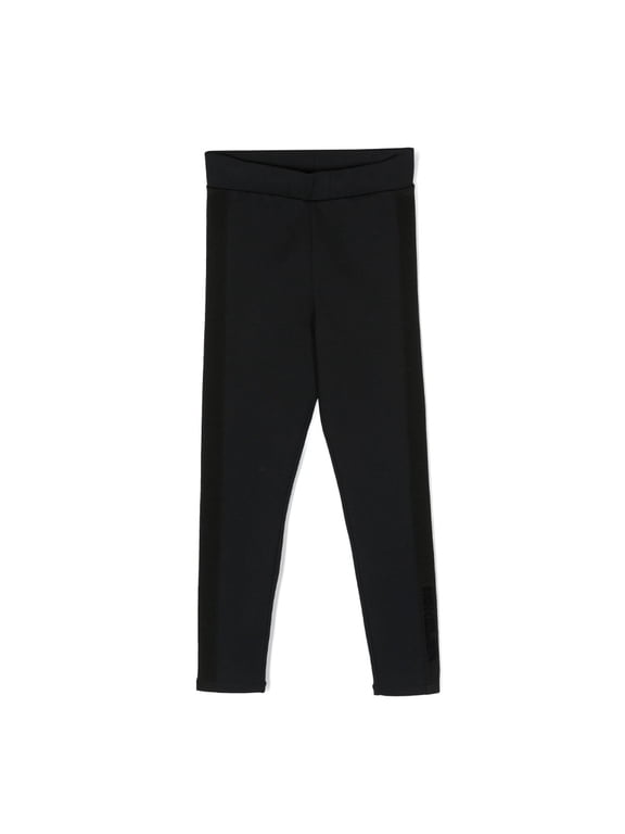 Kids Elasticated Logo Patch Leggings, Size 8Y