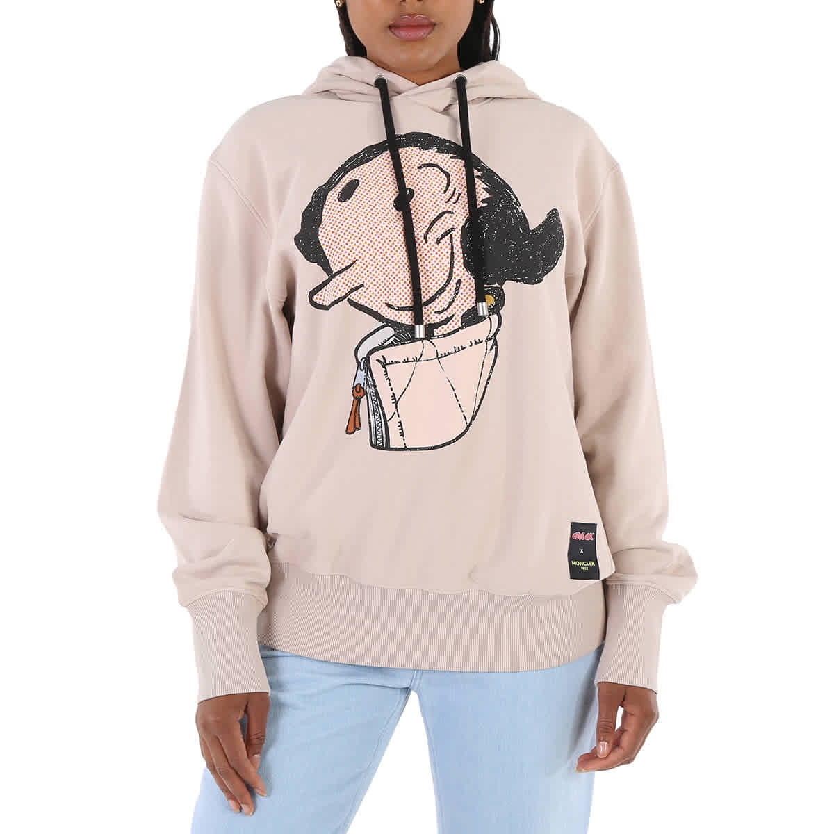 MM6 Maison Margiela Ladies Off White Oversize Fit Cotton