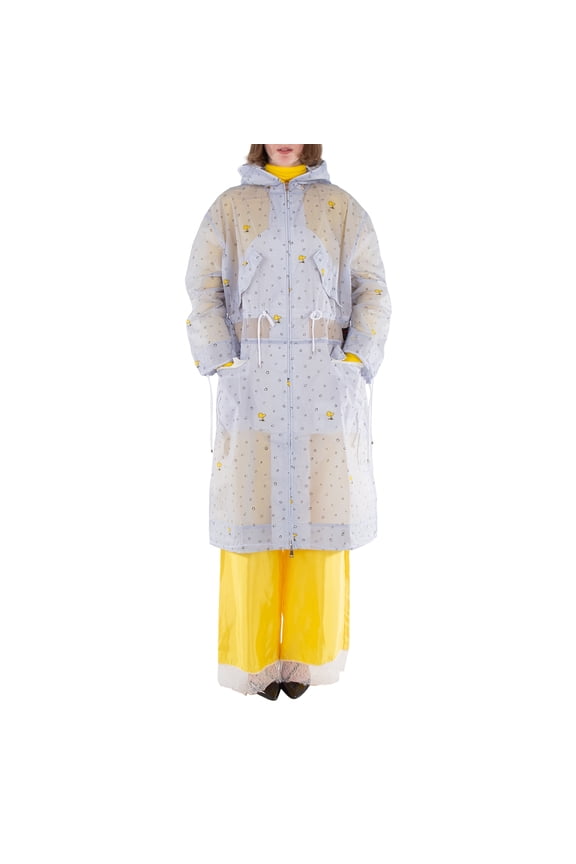 Long Sleeve Drawstring Hooded Jacket, Brand Size 0 (X-Small)