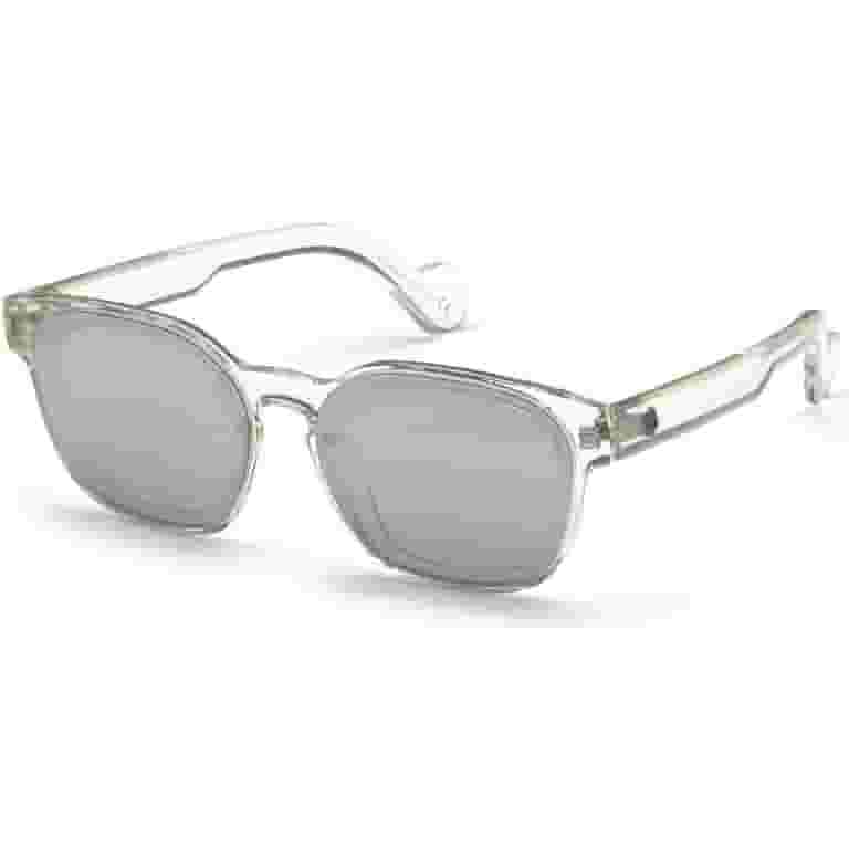 サングラス MONCLER FW25 Moncler - ML0086 - 26C (ML0086 26C) Moncler ML 0086 Sunglasses 26C Crystal / Smoke Mirror