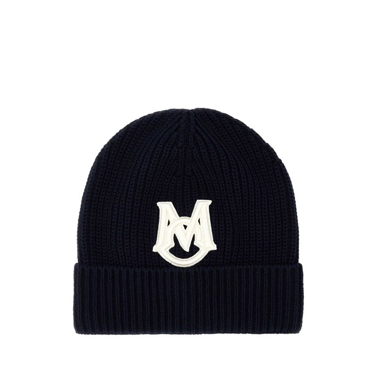 moncler blue beanie