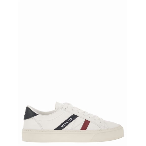 Moncler Monaco2 - Leather Trainer White (Women's)
