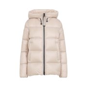 Quilted High-Collar Puffer Jacket