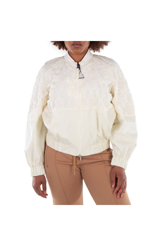 Quilted Long Sleeve Bomber Jacket, Brand Size 2 (Medium)