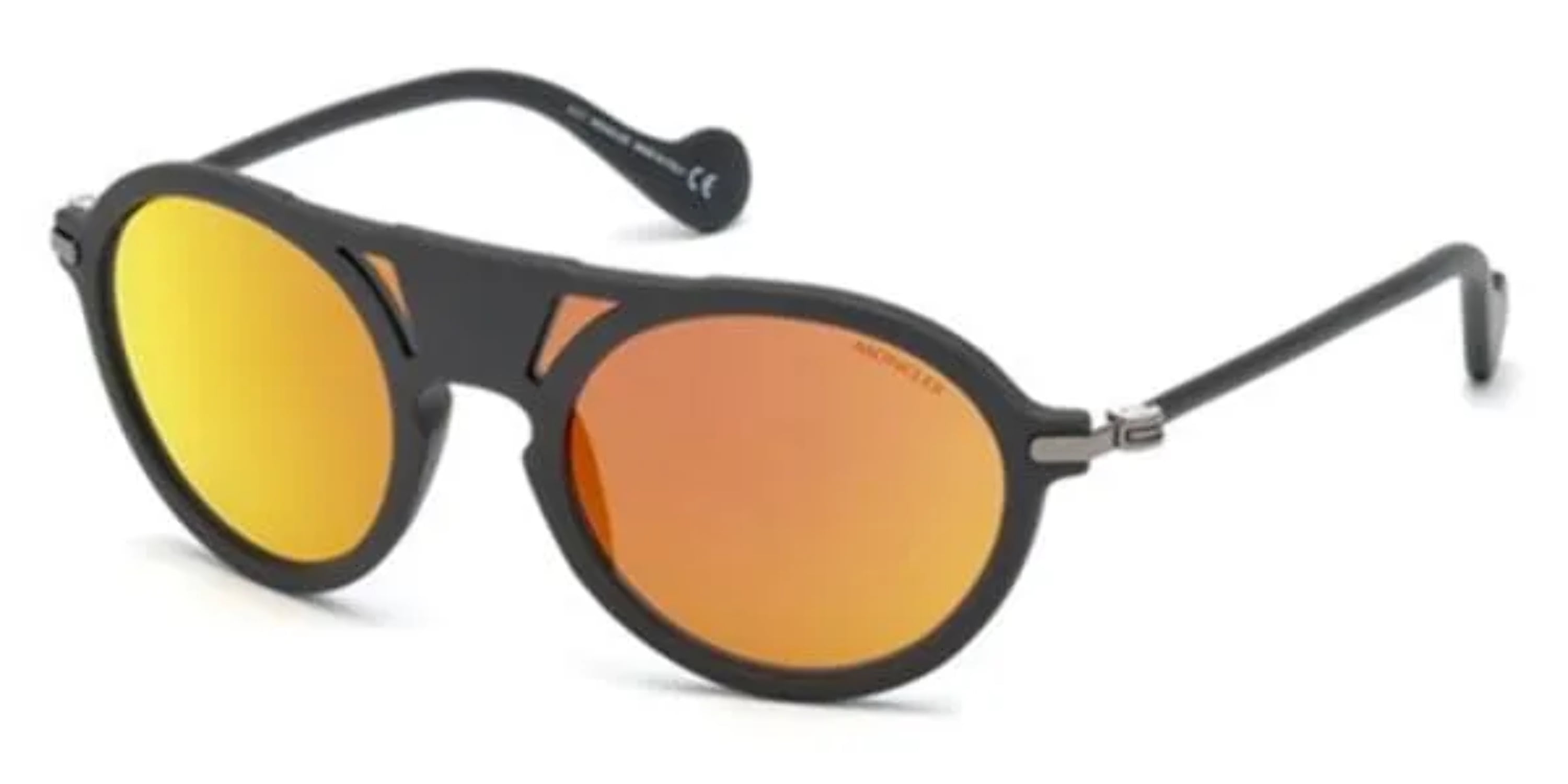MONCLER ラウントフレムサンクラス ML0053 20C Moncler - Sunglasses Unisex ML0053 Grey 20C 00mm - Walmart.com