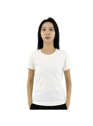 Plain white cheap moncler t shirt