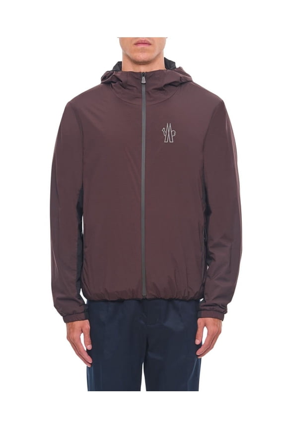 Moncler mens Bissen Mid Layer, 3, Red