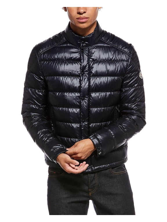 mens Down Puffer Jacket, 2, Blue