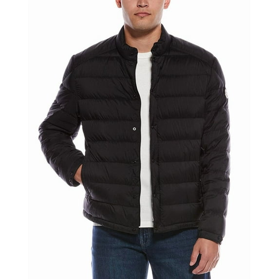 Moncler mens Selves Jacket, 5, Black