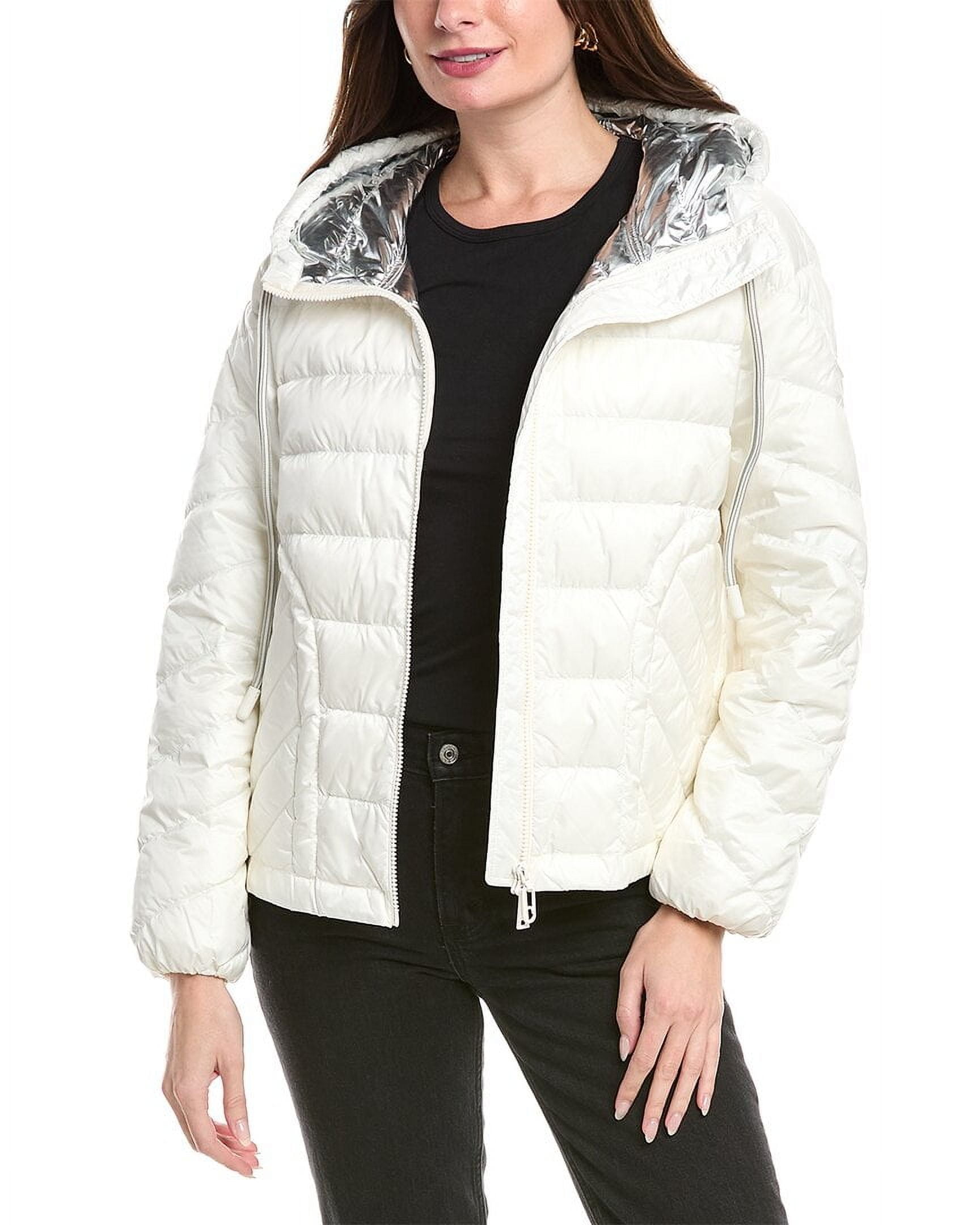 Moncler womens Delfo Jacket, 1, White - Walmart.com