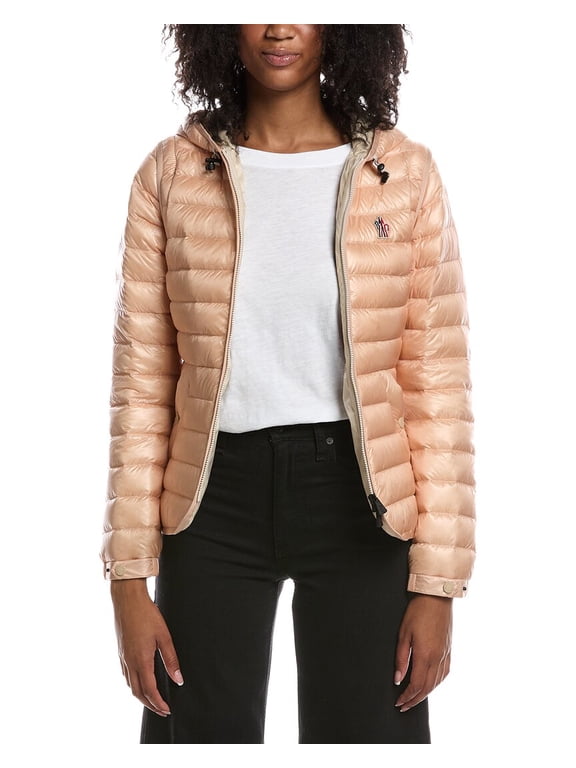 womens Grenoble Karura 2 In 1 Hooded Short Down Jacket, 1, Pink