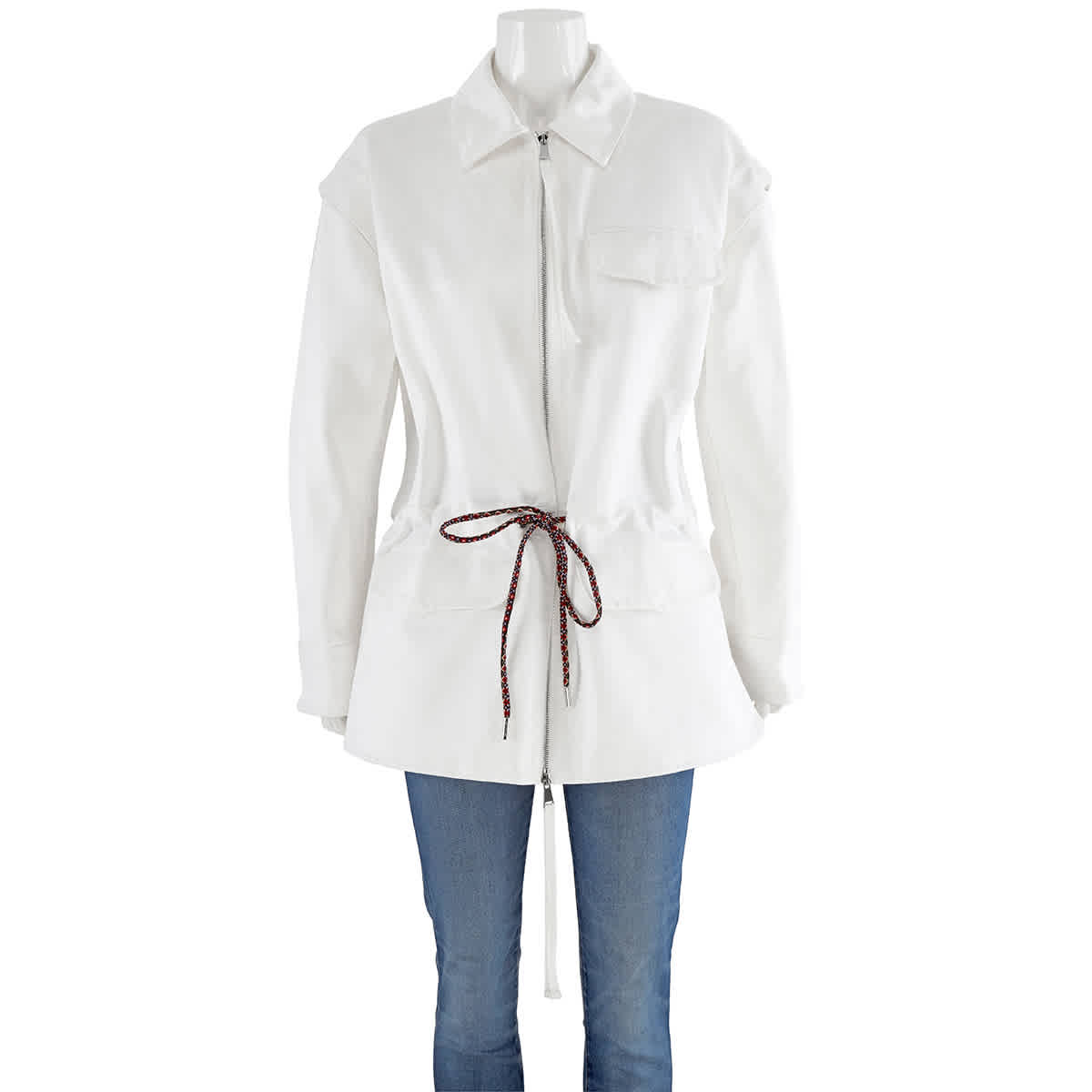 Moncler womens  Short Coat, 0, White - image 1 of 5