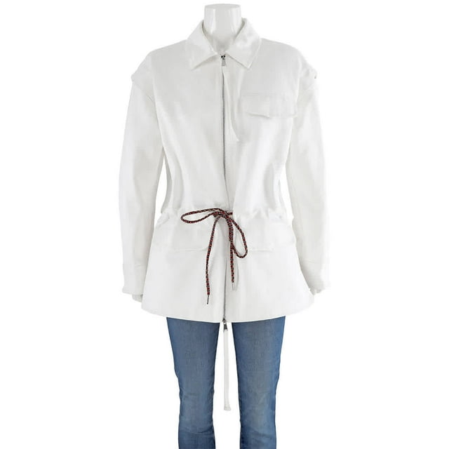 Moncler womens  Short Coat, 0, White