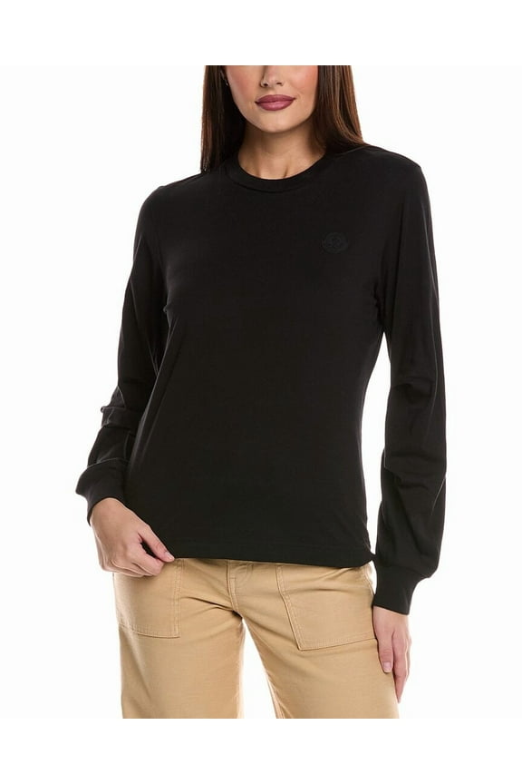 womens T-Shirt, l, Black