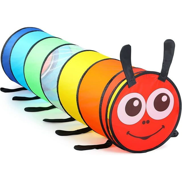 Moncoland Baby Play Tunnel for 13 Years Kids Toddlers Colorful Crawl