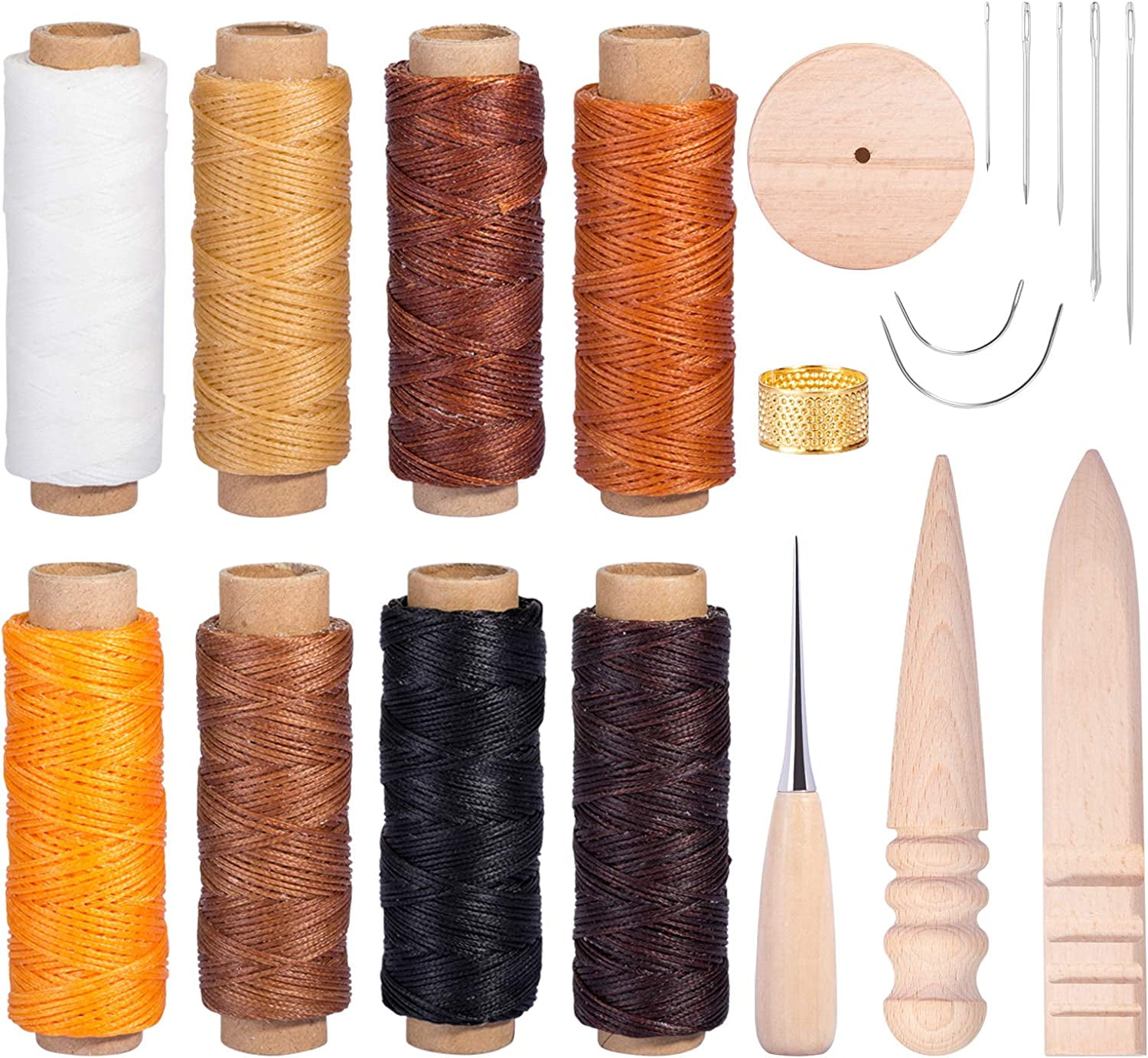 Thread Needles Sewing Thread  Waxed Leather Sewing Thread