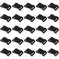 thumbnail image 1 of Moncolis 50 Pcs 5/8'' Black Plastic Side Release Buckle for Paracord Bracelets, 1 of 6