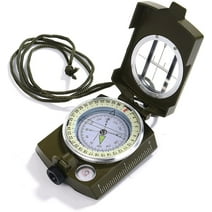 Moncolis Military Lensatic Sighting Compass Waterproof for Outdoor Activities,0.507lb