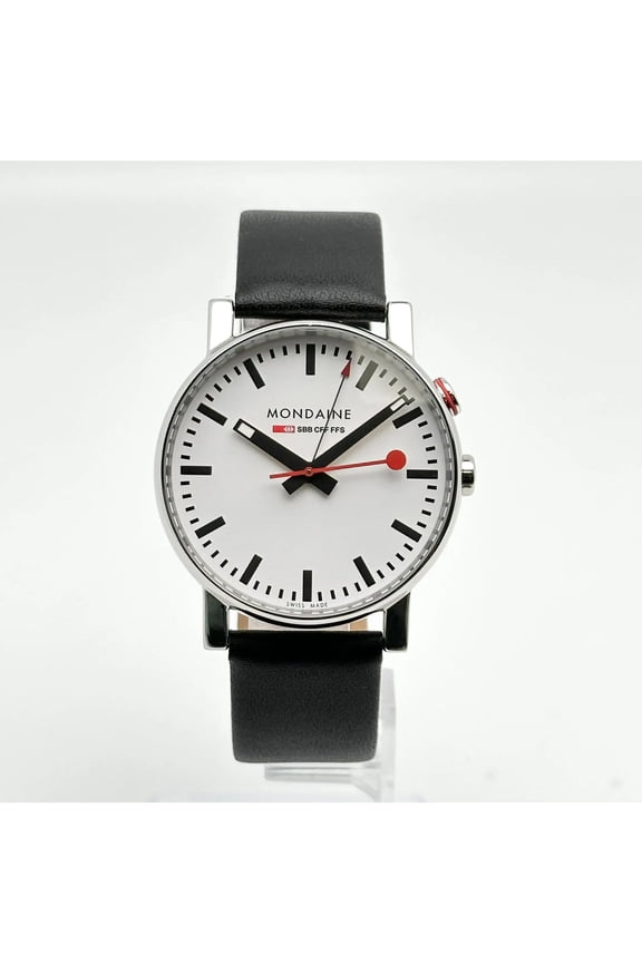 Evo Alarm 40mm Steel White Dial Mens Quartz Watch A468.30352.11SBB