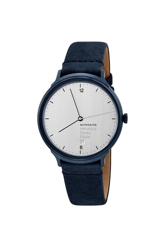 Helvetica No1 38mm PVD Steel Silver Dial Quartz Watch MH1.L2210.LD