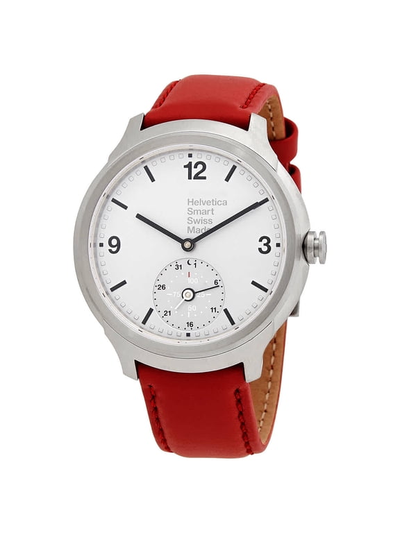 Helvetica No1 Bold Quartz Silver Dial Men's Watch MH1.B2S80.LC