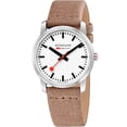 thumbnail image 1 of Mondaine Simply Elegant 36mm Steel White Dial Ladies Watch A400.30351.16SBG, 1 of 4