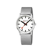 Mondaine Steel Case White Dial Steel Mens Quartz Watch A658.30332.16SBM