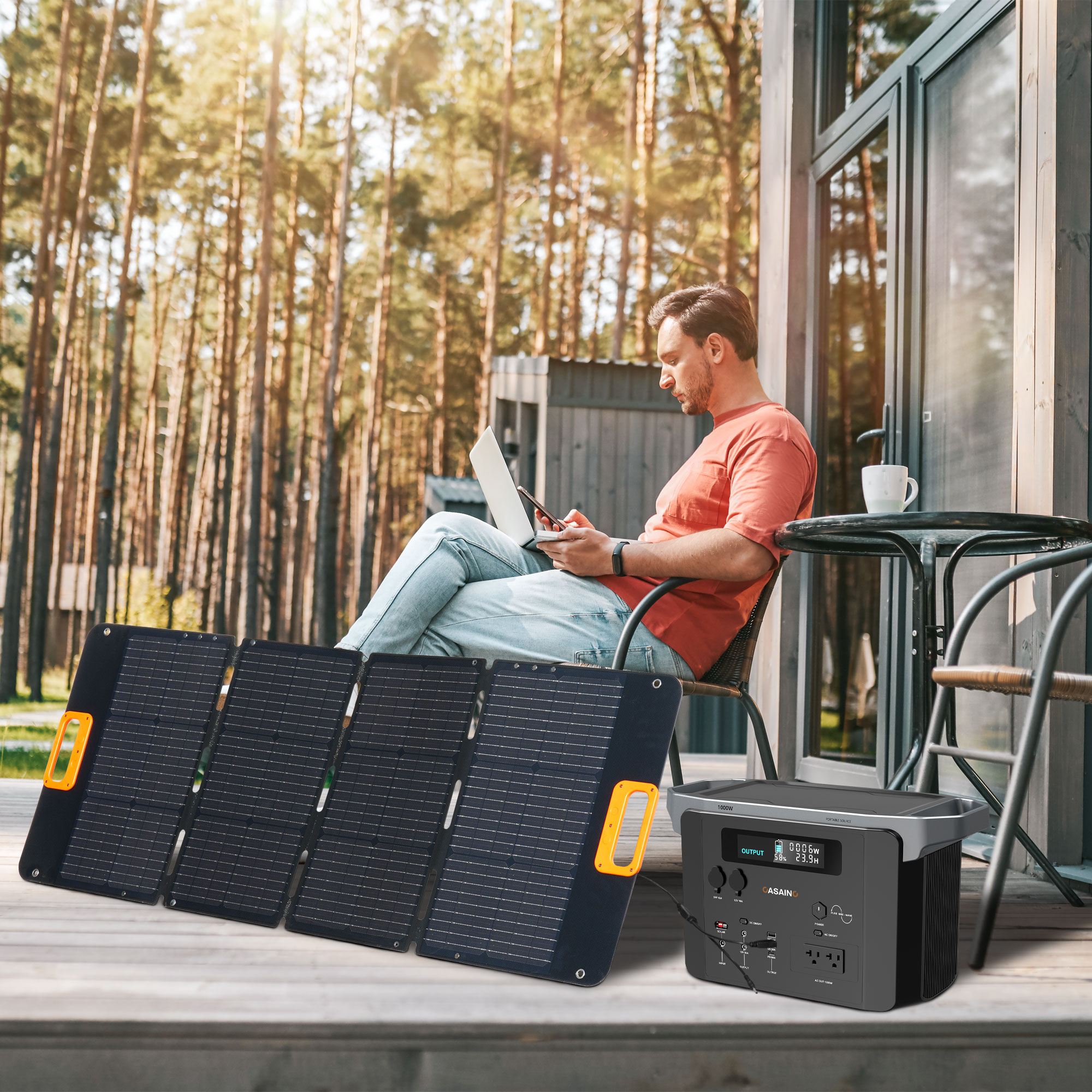 Mondawe 1000W Continuous Portable Power Station