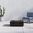 thumbnail image 1 of Mondawe 30" Square Concrete Propane/Natural Gas Fire Pit table, 1 of 9