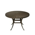 thumbnail image 1 of Mondawe 48" Cast Aluminum Round Dining Table, 1 of 6