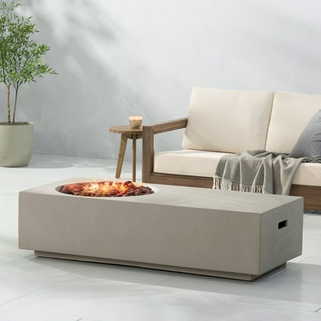 Mondawe 50,000 BTU 14.75" Rectangular MgO Fire Pit
