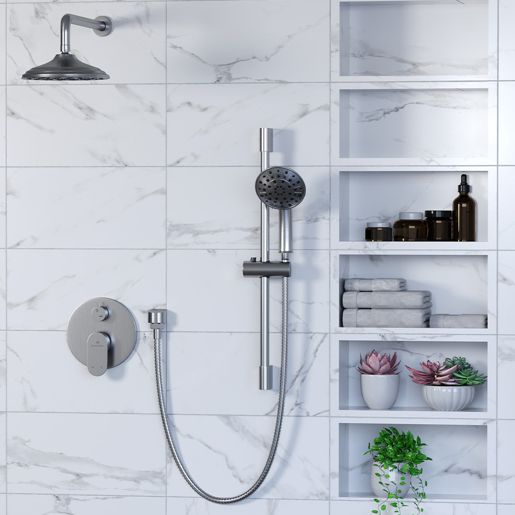 Drive Medical Handheld Shower Head Spray with Diverter Valve