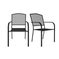 thumbnail image 1 of Mondawe Steel Mesh Chair Patio Dining Chair, 1 of 7