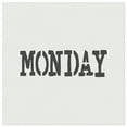 thumbnail image 1 of Monday Text DIY Cookie Wall Craft Stencil - 5.5 Inch, 1 of 5
