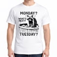 thumbnail image 1 of Monday What’s Next Tuesday Raccoon T-Shirt, 1 of 5