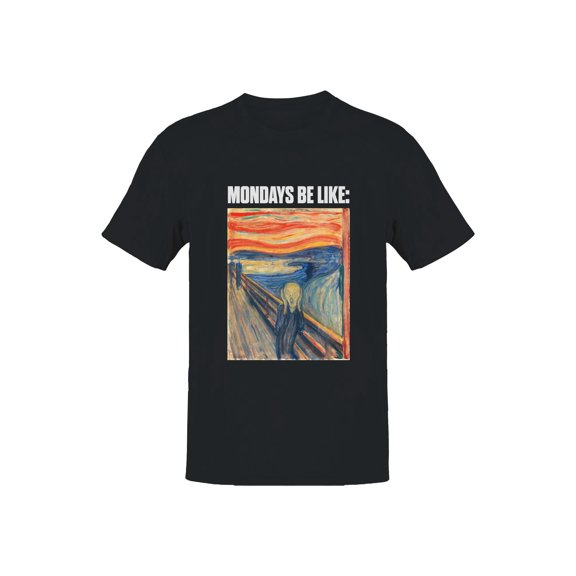 Mondays Be Like: The Scream Men's T-shirt