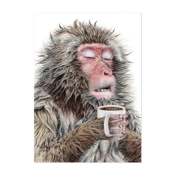 Mondays - Painting Unframed Wall Art Print 30 x 40 inches