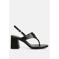 thumbnail image 1 of Monde Block Heel Thong Sandals, 1 of 10