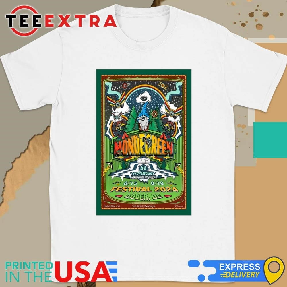 Mondegreen Phish The Woodlands Dover De August 1518 2024 Shirt