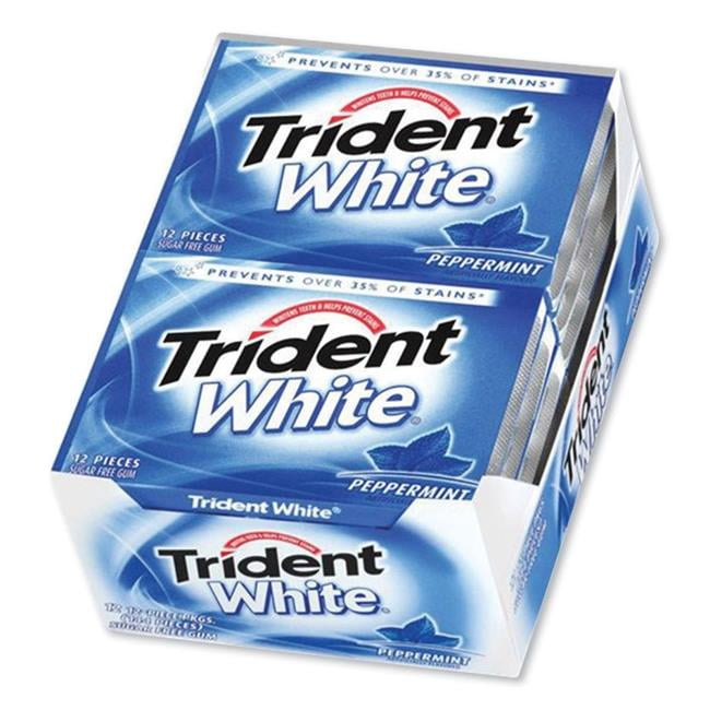Sugar-Free Gum, Peppermint, 12 Sticks/Pack, 9 Packs/Box Sugar-Free Gum, Peppermint, 12 Sticks/Pack, 9 Packs/Box