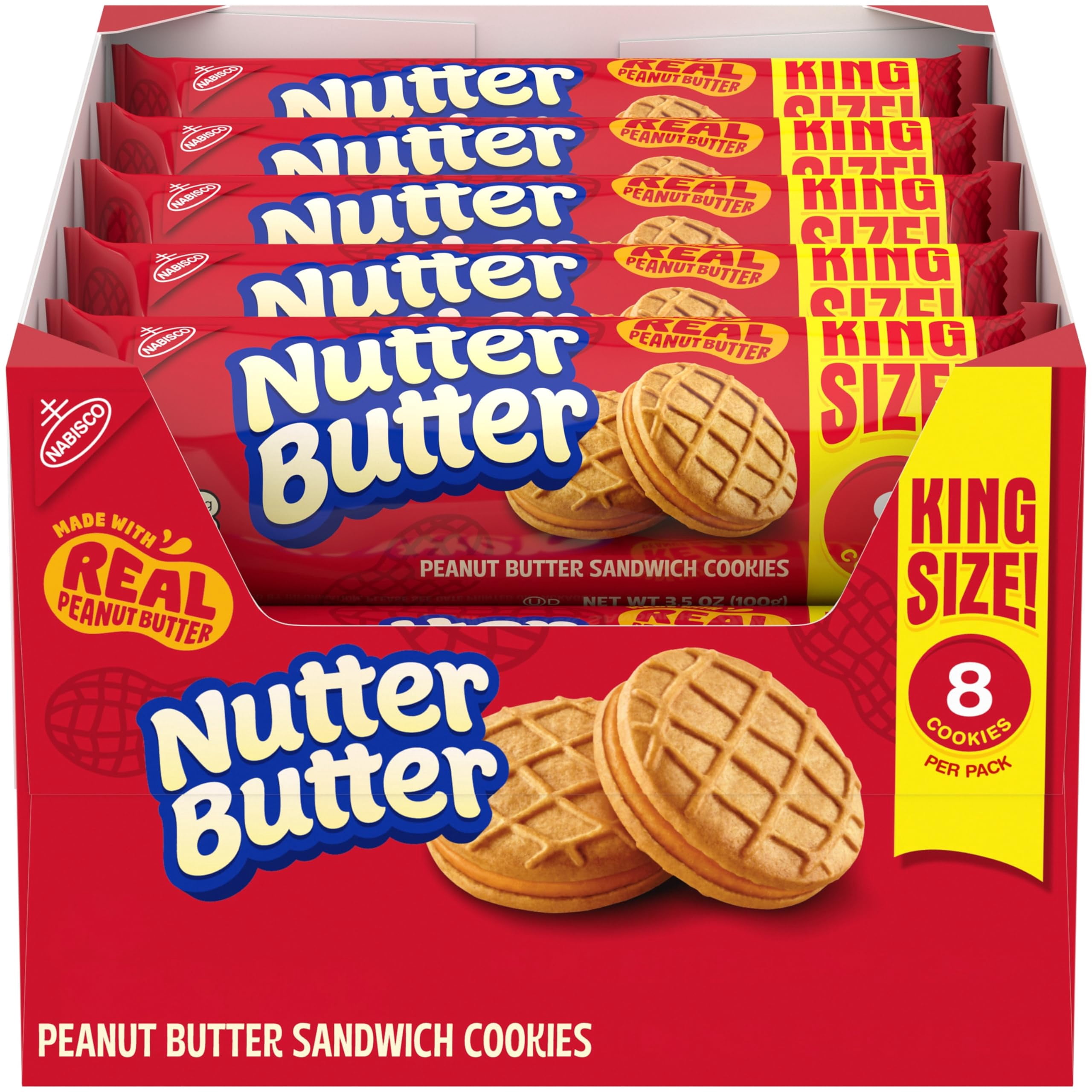 Mondelez Nutter Butter Cookies, 10 ea