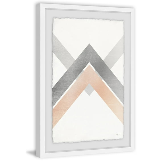 Mondes Divises Framed Painting Print