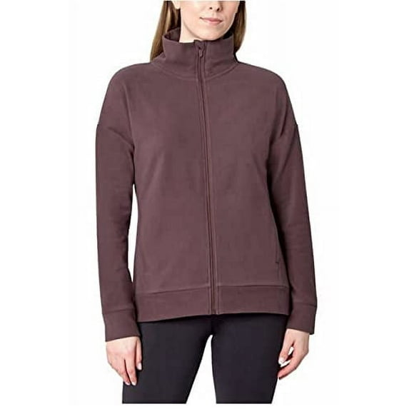 Mondetta Ladies' Cozy Full Zip Jacket Size: Small, Color: Berry Flint